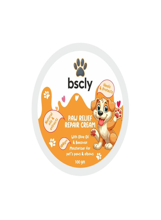 هارودز بلسم بي إس سي إل واي الطبيعي للكلاب والقطط | بلسم آمن على مخالب الكلاب والقطط للتشققات والجفاف والأنف | يعالج ويصلح ويرطب مخالب الكلاب والمرفقين والأنف الجاف والحكة (100 غرام) (عبوة واحدة) - Image 1